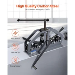 VEVOR Tube Roller Bender, Max 1-1/2" Manual Tube Pipe Roller Bender With 6 Dies, 360° Copper Aluminum Pipe Bending Tool For Square, Round Tube 11 VEVOR Tube Roller Bender, Max 1-1/2" Manual Tube Pipe Roller Bender With 6 Dies, 360° Copper Aluminum Pipe Bending Tool For Square, Round Tube -Aesthtic Interiors GUEST a6e3b591 398c 44ce 8f8b f35c4d75a5f8