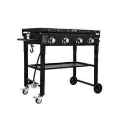 VEVOR Commercial Griddle On Cart, 36" Heavy Duty Manual Flat Top Griddle, Outdoor Cooking Station With Side Shelves, Steel Natural Gas Griddle -Aesthtic Interiors GUEST a79bfd4d 1a1a 4054 963a 46bb671b2a17