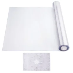 VEVOR Plastic Table Cover, 42 X 96 Inch 1.5 Mm Thick Clear Table Protector, Rectangle PVC Desk Mat, Waterproof & Easy Cleaning, Transparent -Aesthtic Interiors GUEST a88e245c 1e60 4379 8bee 112951f0e09f