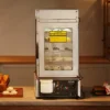 VEVOR Commercial Food Warmer Display, 5-Tier Food Steamer Bun Warmer Machine, 86℉~230℉ Temperature Control, Stainless Steel Steamed Buns Warmer