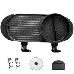 VEVOR Hot Pot With Grill, 2200W 2-in-1 Electric Smokeless Grill And Hot Pot With Separate Dual Temperature Control, Black -Aesthtic Interiors GUEST a9b7f7d0 e228 4410 8510 73180bdfd5d5