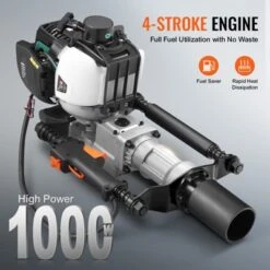 VEVOR 37.77cc Gas-Powered T Post Driver, 4-Stroke Engine Gasoline Fence Piling Pounder, With 2 Post Driving Head(55/70 Mm) , Black 11 VEVOR 37.77cc Gas-Powered T Post Driver, 4-Stroke Engine Gasoline Fence Piling Pounder, With 2 Post Driving Head(55/70 Mm) , Black -Aesthtic Interiors GUEST aadb6a74 5f6a 454d a5b9 795cceff3441