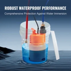 VEVOR Tankless Water Heater Flushing Kit, Includes Efficient Pump & 5 Gallon Pail & 2 Hoses & Descaling Powder, Orange -Aesthtic Interiors GUEST acb48a7c bdd3 4889 939b 455746cc077c