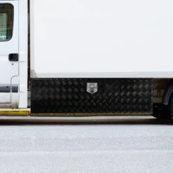 VEVOR Underbody Truck Box, 60" X 17" X 18" Pickup Storage Box, Heavy Duty Aluminum Diamond Plate Tool Box With Lock And Keys