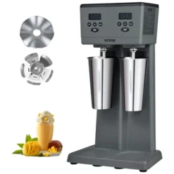 VEVOR Milkshake Maker, 375W X 2 Electric Milkshake Machine, Commercial Double Heads Drink Mixer Blender,Intelligent Microswitch, 3-Speed -Aesthtic Interiors GUEST b0686f60 c747 46dd 8c5f a5f54ff2773d