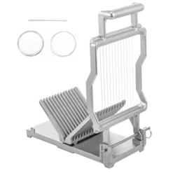VEVOR Cheese Cutter With Wire 1 Cm & 2 Cm Cheeser Butter Cutting Blade, Aluminum Alloy Commercial Cheese Slicer, Silver 15 VEVOR Cheese Cutter With Wire 1 Cm & 2 Cm Cheeser Butter Cutting Blade, Aluminum Alloy Commercial Cheese Slicer, Silver -Aesthtic Interiors GUEST b2426cd9 9022 412c b030 2d3fd942b5bb