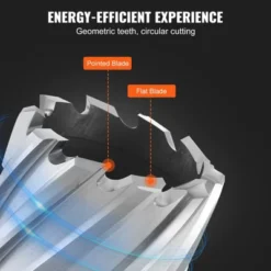 VEVOR Annular Cutter Set, 13 Pcs Weldon Shank Mag Drill Bits, 7/16" To 1-1/16" Cutting Diameter, 1" Cutting Depth, M2AL HSS, 2 Pilot Pins, Black -Aesthtic Interiors GUEST b7cca736 1538 4da4 a986 6791a53c4c7f
