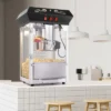 VEVOR Popcorn Maker, 850W Popcorn Popper Machine, 8 Oz Kettle Makes 48 Cups Per Batch, Countertop Popcorn Maker With Tempered Glass, Black