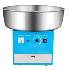 VEVOR Electric Cotton Candy Machine, 1000W Commercial Candy Floss Maker With 20.5 In Stainless Steel Bowl, Sugar Scoop, And Drawer, Blue -Aesthtic Interiors GUEST bf639645 13b6 4c9c b659 b2966cbf1382