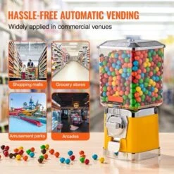 VEVOR Gumball Machine For Kids, 17"H Home Candy Vending Machine, PC Gumball Dispenser, Bubble Gum Machine For Game Stores 13 VEVOR Gumball Machine For Kids, 17"H Home Candy Vending Machine, PC Gumball Dispenser, Bubble Gum Machine For Game Stores -Aesthtic Interiors GUEST c0f2afca 2ab5 4d50 a977 526ebefc13cf