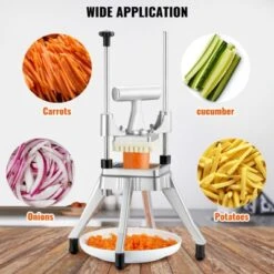 VEVOR Commercial Vegetable Fruit Chopper 1/4" Blade Heavy Duty Professional Food Dicer Kattex French Fry Cutter Onion Slicer Stainless Steel -Aesthtic Interiors GUEST c166d553 9772 47e5 855b f60101c96dd4