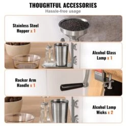 VEVOR Manual Oil Press Machine, Stainless Steel Oil Extractor Machine, Detachable Oil Presser For Effortless Cleaning, Household Oil Expeller -Aesthtic Interiors GUEST c17302c5 4126 4341 af08 cd5b77fe3a62