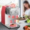 VEVOR Commercial Meat Cutting Machine, 551 Lbs/H 850W Meat Shredding Machine, 3.5mm Blade, Stainless Steel Restaurant Food Cutter, Red