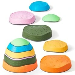 VEVOR Balance Stepping Stones For Kids, 6 PCS, Up To 220 Lbs, Non-Slip Toddlers Sensory Stepping Stones, Toys For Children Aged 3 4 5 6 7 8+ 15 VEVOR Balance Stepping Stones For Kids, 6 PCS, Up To 220 Lbs, Non-Slip Toddlers Sensory Stepping Stones, Toys For Children Aged 3 4 5 6 7 8+ -Aesthtic Interiors GUEST c2328011 0f65 43bf bbe7 a39edb2c3a4a