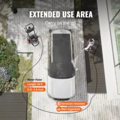 VEVOR Gas Pressure Washer, 3600 PSI 2.6 GPM, Gas Powered Pressure Washer With Copper Pump, Spray Gun And Extension Wand, Black -Aesthtic Interiors GUEST c274e5a7 0430 4c66 8042 374f00d0d135