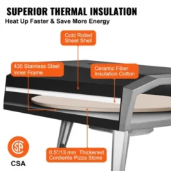 VEVOR Outdoor Pizza Oven, 16-inch, Gas Fired Pizza Maker, Portable Outside Stainless Steel Pizza Grill With 360° Rotatable Pizza Stone 11 VEVOR Outdoor Pizza Oven, 16-inch, Gas Fired Pizza Maker, Portable Outside Stainless Steel Pizza Grill With 360° Rotatable Pizza Stone -Aesthtic Interiors GUEST c2b8cc3e 9c9c 4c0e 88bf e7acf7cd510f