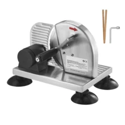 VEVOR Manual Bread Slicer, 0-6" Adjustable Thickness Cheeser Butter Cutting, Micro-Serrated Stainless Steel Blade, Aluminum Alloy Cheese Slicer -Aesthtic Interiors GUEST c3b55be1 0ab8 445e 8342 66770ff046a6