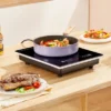 VEVOR Portable Induction Cooktop, 1800W Electric Induction Burner With 9 Temperature Settings, Countertop Induction Hot Plate With 3H Timer