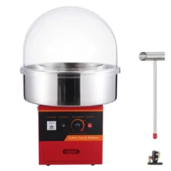 VEVOR Electric Cotton Candy Machine, 1000W Candy Floss Maker, Commercial Cotton Candy Machine With Cover, Stainless Steel Bowl, Sugar Scoop, Drawer -Aesthtic Interiors GUEST c5703280 2c2f 4c82 9e8f d956d88453a8