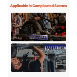 VEVOR Magnetic Socket Organizer Set, 3PCS Magnetic Socket Holder, 1/4'', 3/8'' & 1/2'' Metric Socket Trays With Clear Labels -Aesthtic Interiors GUEST c62b6fdc 4cc5 44e3 b464 3b8c036ada7b