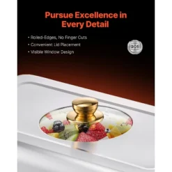 VEVOR Chafing Dish Buffet Set, 4 Qt 2 Pack, Stainless Steel Chafer With 4 Half Size Pans, Rectangle Catering Warmer Server, Silver -Aesthtic Interiors GUEST c66376a2 f33a 4e37 9dbd 3fa208eb8318 1