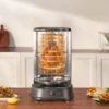 VEVOR Shawarma Grill Machine, Vertical Chicken Shawarma Cooker Machine Countertop, Electric Stainless Steel Broiler Gyro Rotisserie Oven Doner Kebab