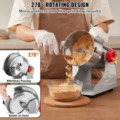 VEVOR 500g Electric Grain Mill Grinder, High Speed 2000W Commercial Spice Grinders, Stainless Steel Pulverizer Powder Machine -Aesthtic Interiors GUEST c697ab9a bb89 4186 898b 0557d1ae2b38