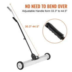 VEVOR 55Lbs Rolling Magnetic Sweeper With Wheels,Push-Type Magnetic Pick Up Sweeper, 24-inch Large Magnet Pickup Lawn Sweeper -Aesthtic Interiors GUEST c6dac2e7 18e4 4a43 a5d8 6aa2c8711a83
