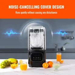 VEVOR Professional Blender With Shield, Commercial Countertop Blenders, 68 Oz Glass Jar Blender Combo, Stainless Steel 9 Speed & 5 Functions Blender -Aesthtic Interiors GUEST c6e43f82 9f3e 4558 b9b8 61c4b1fa658d