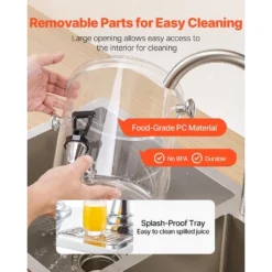 VEVOR Beverage Dispenser, 2.1 Gallon X 2 Drink Dispenser For Parties,Stainless Steel + Plastic Juice Dispensers With Spigot Ice Chamber Tray, Silver -Aesthtic Interiors GUEST c9a3b811 66e9 41d3 89d6 d2f1da111981