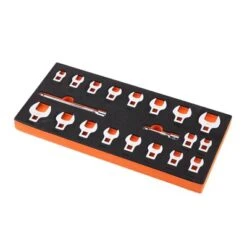 VEVOR Crowfoot Wrench Set, 3/8" Drive 20-Piece Crows Foot Wrench Set With 2 Extension Bars And EVA Tool Organizer, Silver 15 VEVOR Crowfoot Wrench Set, 3/8" Drive 20-Piece Crows Foot Wrench Set With 2 Extension Bars And EVA Tool Organizer, Silver -Aesthtic Interiors GUEST c9b9669e 3450 4854 afd2 6b5b7f48286d