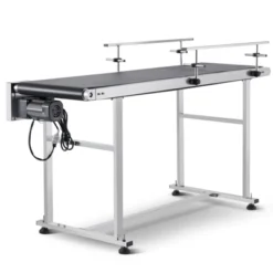 VEVOR Belt Conveyor, 59 X 15.7 Inch Conveyor Table, Heavy Duty Stainless Steel Motorized Belt Conveyor, Silver -Aesthtic Interiors GUEST cb1463da d9ad 4556 9853 f47ac7236190