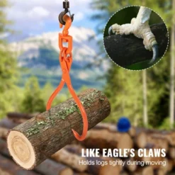VEVOR Log Skidding Tongs, 18 Inch 2 Claw Log Lifting Tongs, Heavy Duty Rotating Steel Lumber Skidding Tongs, 772 Lbs/350 Kg Loading Capacity 10 VEVOR Log Skidding Tongs, 18 Inch 2 Claw Log Lifting Tongs, Heavy Duty Rotating Steel Lumber Skidding Tongs, 772 Lbs/350 Kg Loading Capacity -Aesthtic Interiors GUEST ccb88779 55ac 4fba a38c 29e940f7eb1d