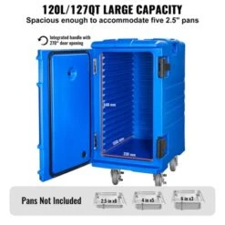 VEVOR Insulated Food Pan Carrier, 127 Qt Hot Box For Catering, Food Box Carrier With Double Buckles, Front Loading Food Warmer With Handles -Aesthtic Interiors GUEST cd5702fd ed67 491f a4ec 9fd2d36e178e