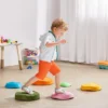 VEVOR Balance Stepping Stones For Kids, 6 PCS, Up To 220 Lbs, Non-Slip Toddlers Sensory Stepping Stones, Toys For Children Aged 3 4 5 6 7 8+