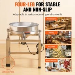VEVOR Automatic Electric Vibrating Sieve, Stainless Steel Sifter Shaker Machine With 40+100 Mesh, 25W Automatic Powder Sifter Machine -Aesthtic Interiors GUEST d2a3f634 7b36 4021 8bf7 f1fdcf4accce