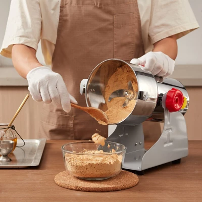 VEVOR 750g Electric Grain Mill Grinder, High Speed 2000W Commercial Spice Grinders, Stainless Steel Pulverizer Powder Machine 1 VEVOR 750g Electric Grain Mill Grinder, High Speed 2000W Commercial Spice Grinders, Stainless Steel Pulverizer Powder Machine