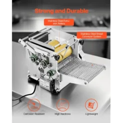 VEVOR Electric Tortilla Maker, Automatic Corn Tortilla Making Machine With Non-Stick Coating And Two Molds(4 In + 6 In), Silver 12 VEVOR Electric Tortilla Maker, Automatic Corn Tortilla Making Machine With Non-Stick Coating And Two Molds(4 In + 6 In), Silver -Aesthtic Interiors GUEST d3bd35f6 230d 43cc be97 54478882bf12 1