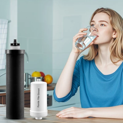 VEVOR Water Filters Replacement, Purification Elements, Replacement Filters, Gravity Water Filter System, Compatible With Most Brands, Black&White 1 VEVOR Water Filters Replacement, Purification Elements, Replacement Filters, Gravity Water Filter System, Compatible With Most Brands, Black&White