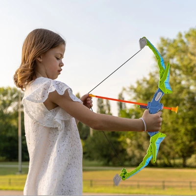 VEVOR Bow And Arrow Set For Kids, 2 Pack Archery Set With 20 Suction Cup Arrows, Standing Target, 2 Quivers, For Boys & Girls 6 7 8 9 10+ Year Old 1 VEVOR Bow And Arrow Set For Kids, 2 Pack Archery Set With 20 Suction Cup Arrows, Standing Target, 2 Quivers, For Boys & Girls 6 7 8 9 10+ Year Old