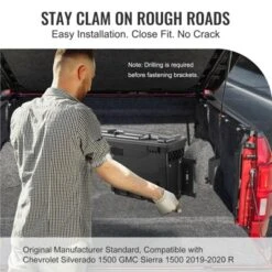 VEVOR Truck Bed Storage Box, Lockable Lid, Waterproof ABS Wheel Well Tool Box 6.6 Gal/20 L, Black 12 VEVOR Truck Bed Storage Box, Lockable Lid, Waterproof ABS Wheel Well Tool Box 6.6 Gal/20 L, Black -Aesthtic Interiors GUEST d67a5d5f 2c11 40bb 9fe4 b718cdba6b63