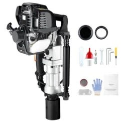 VEVOR 37.77cc Gas-Powered T Post Driver, 4-Stroke Engine Gasoline Fence Piling Pounder, With 2 Post Driving Head(55/70 Mm) , Black 15 VEVOR 37.77cc Gas-Powered T Post Driver, 4-Stroke Engine Gasoline Fence Piling Pounder, With 2 Post Driving Head(55/70 Mm) , Black -Aesthtic Interiors GUEST d7204204 22e8 4611 91c4 7f17180cbe75