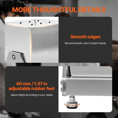 VEVOR Manual Meat Mixer, 15L Tilt Tank Meat Processing Equipment(Mixing Max 15LBS For Meat), Stainless Steel Meat Mixer, Silver 6 VEVOR Manual Meat Mixer, 15L Tilt Tank Meat Processing Equipment(Mixing Max 15LBS For Meat), Stainless Steel Meat Mixer, Silver - Image 6