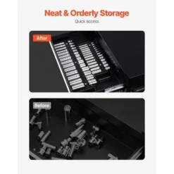 VEVOR Portable Socket Organizer Tray, 3-Piece Metric & SAE Socket Organizer Set, 1/4'', 3/8'' And 1/2'' Heavy-Duty Socket Holder With Handle 13 VEVOR Portable Socket Organizer Tray, 3-Piece Metric & SAE Socket Organizer Set, 1/4'', 3/8'' And 1/2'' Heavy-Duty Socket Holder With Handle -Aesthtic Interiors GUEST db2d9d16 37a2 4b02 8e1c 413fe12a0cce