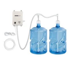 VEVOR Bottled Water Dispenser Pump System, 2x5 Gallon Dispensing System, Automatic Electric Water Dispenser, Double-Pipe Water Jug Pump, White -Aesthtic Interiors GUEST dfe1d59c fa68 49dc 9dfa 11486f84fcf6