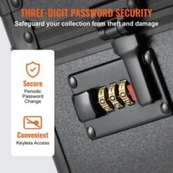 VEVOR Graded Card Storage Box, 4 Slots, Graded Sports Cards Holder Carrying Case, For 120 PSA Graded Cards 84 BGS Cards 96 SGC Cards 428 Top Loaders -Aesthtic Interiors GUEST e0188da1 b9c6 4371 84f5 431341cea3cd