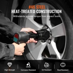 VEVOR Wheel Bearing Locknut Socket Set,1/2 Inch Drive 7 Piece SAE And Metric 6-Point Socket For Ford,Dodge,and Toyota Vehicles,with Storage Case Black 12 VEVOR Wheel Bearing Locknut Socket Set,1/2 Inch Drive 7 Piece SAE And Metric 6-Point Socket For Ford,Dodge,and Toyota Vehicles,with Storage Case Black -Aesthtic Interiors GUEST e01b1160 8c2f 4f70 8fd3 2af3df9cb550