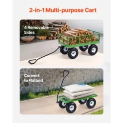 VEVOR 680 Lbs Steel Garden Cart On Wheels, Heavy Duty Garden Wagon Cart Pullable, Metal Outdoor Utility Yard Wagon Carts, Green 10 VEVOR 680 Lbs Steel Garden Cart On Wheels, Heavy Duty Garden Wagon Cart Pullable, Metal Outdoor Utility Yard Wagon Carts, Green -Aesthtic Interiors GUEST e068e920 22dd 4fa9 9cc5 55935871d88e