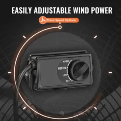 VEVOR Drum Fan, 24 Inch High Velocity Industrial Shop Fan, Heavy Duty Commercial Use 3-Speed 8600CFM, 360°Adjustable Tilting Floor Fan, Orange -Aesthtic Interiors GUEST e1269a3d 4ebf 48b9 975d ff975743945f