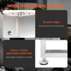 VEVOR Manual Meat Mixer, 60L Fixed Tank Meat Processing Equipment(Mixing Max 60LBS For Meat), Stainless Steel Meat Mixer, Silver 13 VEVOR Manual Meat Mixer, 60L Fixed Tank Meat Processing Equipment(Mixing Max 60LBS For Meat), Stainless Steel Meat Mixer, Silver -Aesthtic Interiors GUEST e2c5f076 ac32 4e7a 80c7 80aab54c3734